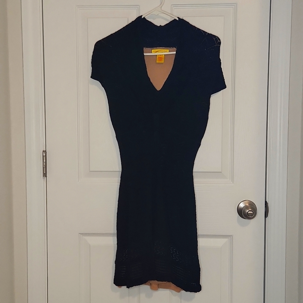 Black cocktail dress